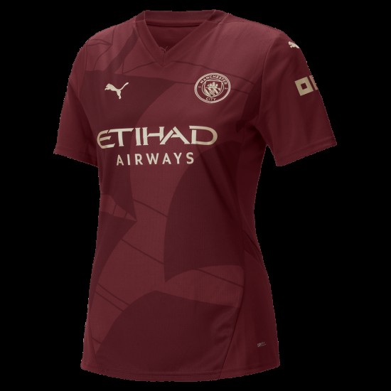 Camiseta de tercer lugar de mujeres Manchester City 2024/25 Camiseta de tercer lugar de mujeres Manchester City 2024/25