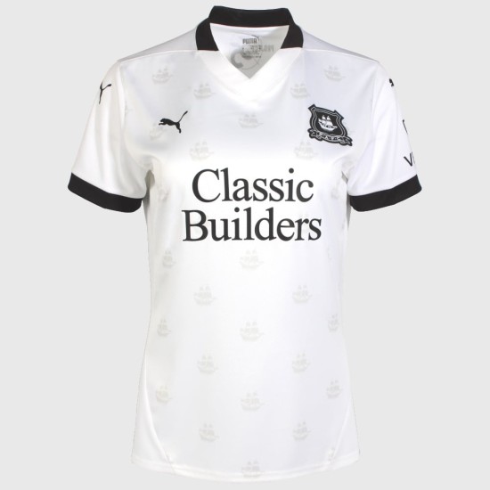 Camiseta Visitante de Plymouth Argyle 2024/25 para Mujeres Camiseta Visitante de Plymouth Argyle 2024/25 para Mujeres