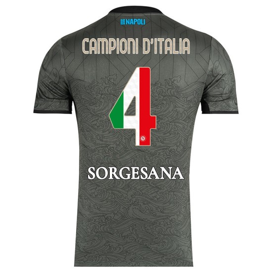 Camiseta Niño Napoli 2024/25 Tercera Campeones de Italia Camiseta Niño Napoli 2024/25 Tercera Campeones de Italia