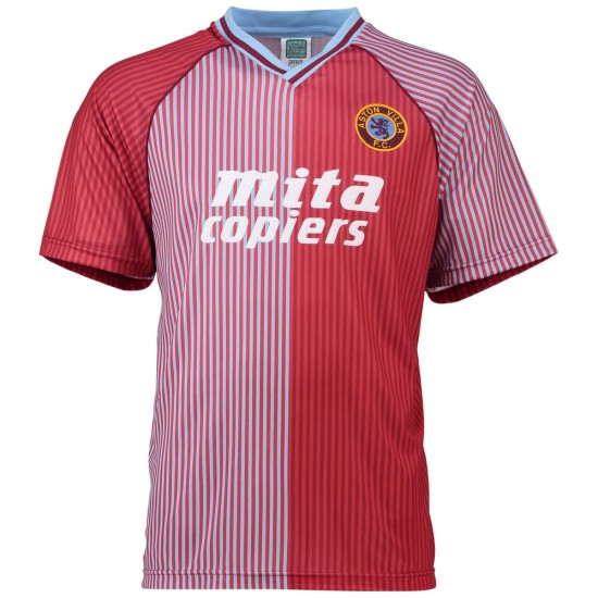 Camiseta Retro Aston Villa Infantil 1988