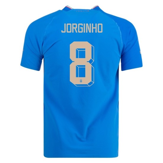Jorginho #8 Italia Camiseta de Local Mundial 2022 Jorginho #8 Italia Camiseta de Local Mundial 2022