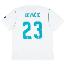 Camiseta de casa KOVACIC Real Madrid 2017/18 para niños