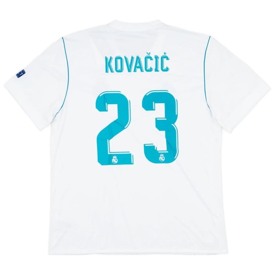 Camiseta de casa KOVACIC Real Madrid 2017/18 para hombres Camiseta de casa KOVACIC Real Madrid 2017/18 para hombres