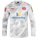 Camiseta de calentamiento con patrocinio de manga larga tercera 2025/26 del Mainz 05 para niño