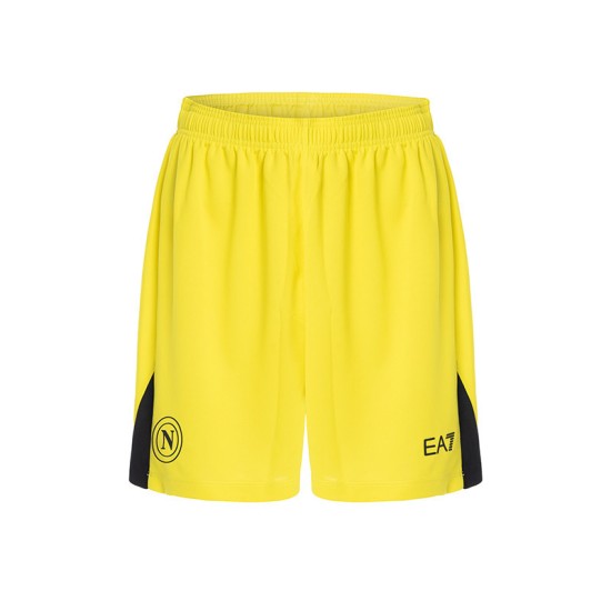 Pantalones cortos de casa para mujer Napoli 2024/25 - Amarillo Pantalones cortos de casa para mujer Napoli 2024/25 - Amarillo