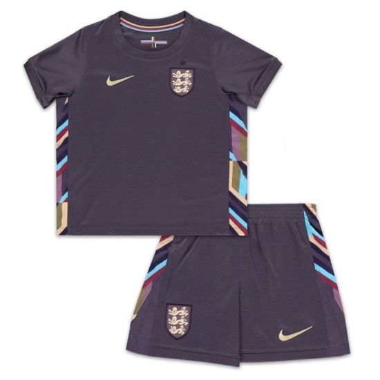 Camiseta+Pantalones Cortos Infantil Inglaterra de Visita EURO 2024 Camiseta+Pantalones Cortos Infantil Inglaterra de Visita EURO 2024