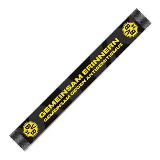Bufanda United Against Antisemitism BVB Borussia Dortmund - Negro Bufanda United Against Antisemitism BVB Borussia Dortmund - Negro