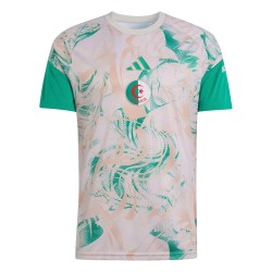 Camiseta de Entrenamiento Prepartido de la Copa Mundial 2026 de Argelia Segunda Equipación para Niño