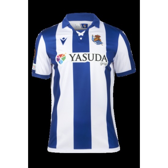 Camiseta de Europa de casa de niño Real Sociedad 2024/25 Camiseta de Europa de casa de niño Real Sociedad 2024/25