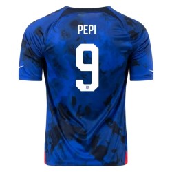 Ricardo Pepi #9 USMNT Camiseta de Visita Mundial 2022