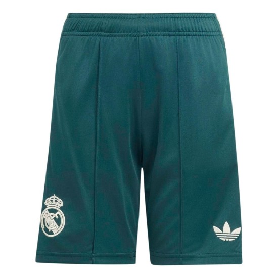 Pantalón Corto Visitante Real Madrid 2026/27 para niño