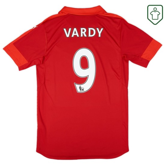 Camiseta retro Leicester City 2016/17 visitante para hombre Vardy #9 Camiseta retro Leicester City 2016/17 visitante para hombre Vardy #9