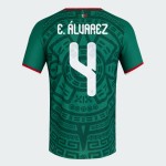 Camiseta Oficial Local México 2026 Hombre E. ÁLVAREZ #4