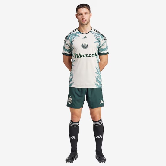 Pantalones Cortos Visitantes 2025 del Portland Timbers para Mujer Pantalones Cortos Visitantes 2025 del Portland Timbers para Mujer