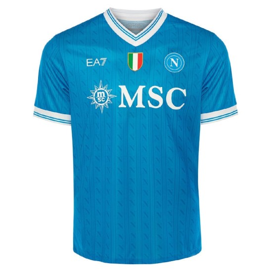 Hombre Napoli 2025/26 Camiseta Local Hombre Napoli 2025/26 Camiseta Local