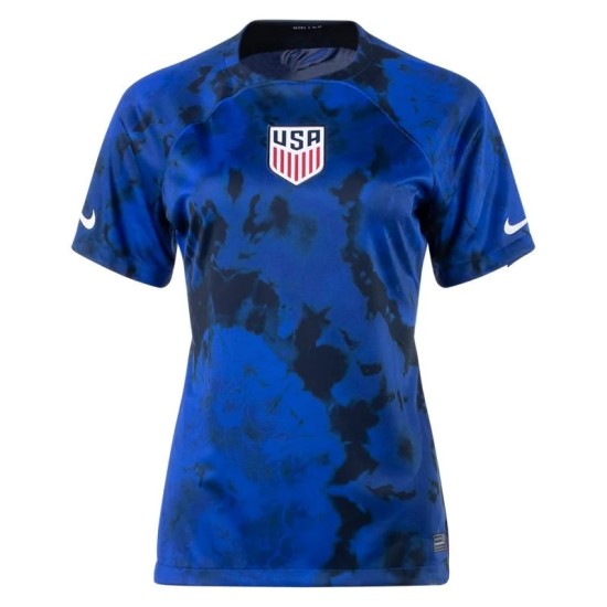 Camiseta Femenina USWNT de Visita Mundial 2022 Camiseta Femenina USWNT de Visita Mundial 2022