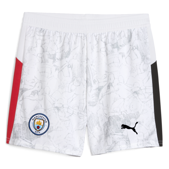 Pantalones cortos hombre Manchester City 2025/26 KidSuper - Blancos