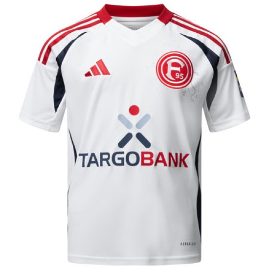 Camisa de visitante para niño Fortuna Düsseldorf 2024/25 Camisa de visitante para niño Fortuna Düsseldorf 2024/25