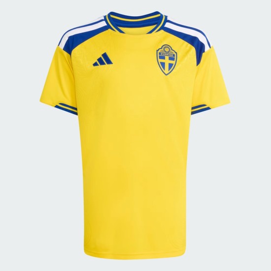 Camiseta local de la Copa del Mundo 2026 de Suecia para niño