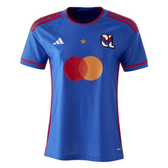 Camisa de visitante para mujer OL 2023/24