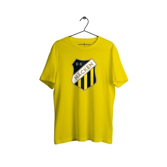 Camiseta tercera Crest para hombres BK Häcken 2025 - Amarilla Camiseta tercera Crest para hombres BK Häcken 2025 - Amarilla
