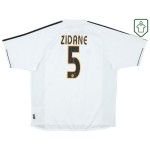 Hombre Camiseta retro local Real Madrid 2003/04 Zidane #5 Hombre Camiseta retro local Real Madrid 2003/04 Zidane #5