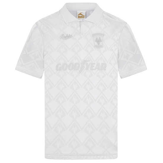 Camiseta Retro Blankout Wolverhampton Wanderers 1992 para Hombre Camiseta Retro Blankout Wolverhampton Wanderers 1992 para Hombre