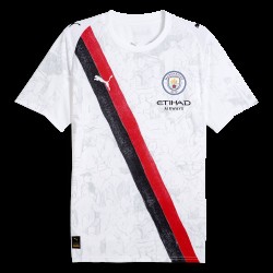 Camiseta hombre Manchester City 2025/26 KidSuper - Blanca