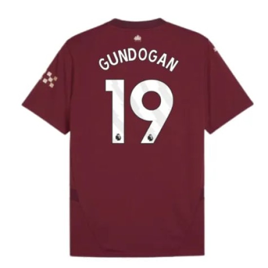 Camiseta tercera GUNDOGAN Manchester City 2024/25 para mujeres