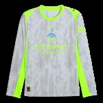 Niño Manchester City 2025/26 Tercera Camiseta de Manga Larga