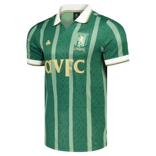 Hombre Aston Villa 2025/26 Tercera Camiseta Día de San Patricio