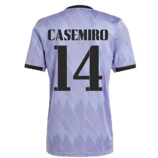 Camiseta de visitante CASEMIRO Real Madrid 2022/23 para niños
