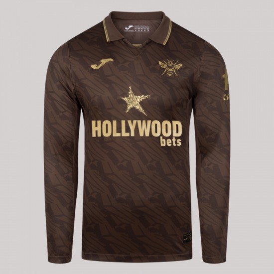 Hombre Camiseta de Manga Larga Visitante Brentford 2025/26