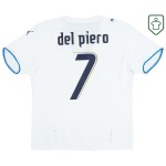 Camiseta retro visitante Italia 2006 para hombre Del Piero #7 Camiseta retro visitante Italia 2006 para hombre Del Piero #7