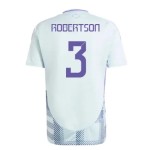 Camiseta de visitante ROBERTSON Escocia 2024/25 para hombres Camiseta de visitante ROBERTSON Escocia 2024/25 para hombres