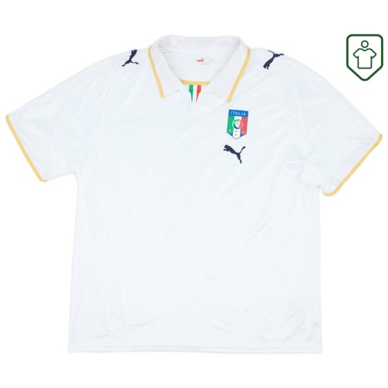 Camiseta retro visitante Italia 2007/08 para hombre Camiseta retro visitante Italia 2007/08 para hombre