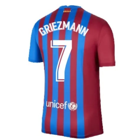 Camiseta de casa GRIEZMANN FC Barcelona 2021/22 para hombres