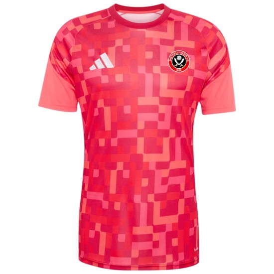 Camiseta de Prepartido de la Tercera Equipación Sheffield United 2026/27 Mujer - Rojo