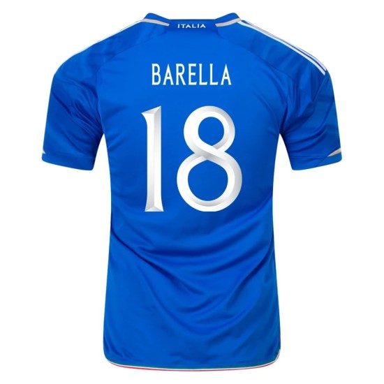 Italia #18 Nicolo Barella Camiseta de Local 23/24 Italia #18 Nicolo Barella Camiseta de Local 23/24