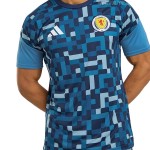 Camiseta de calentamiento tercera Mundial 2026 de Escocia para hombre Camiseta de calentamiento tercera Mundial 2026 de Escocia para hombre