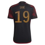 Leroy Sane #19 Alemania Camiseta de Visita Mundial 2022 Leroy Sane #19 Alemania Camiseta de Visita Mundial 2022
