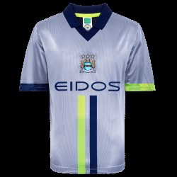 Camiseta Retro de Visitante Manchester City 2000 para Hombre