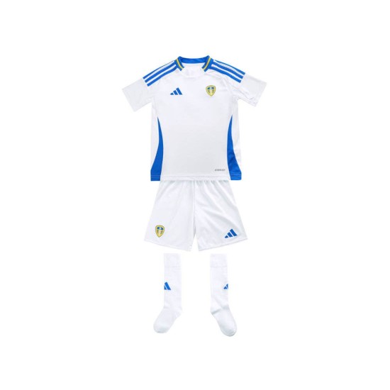 Kit local Leeds United 2024/25 para niños Kit local Leeds United 2024/25 para niños