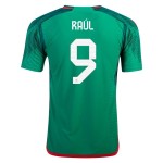 Raul Jimenez #9 México Camiseta de Local Mundial 2022 Raul Jimenez #9 México Camiseta de Local Mundial 2022
