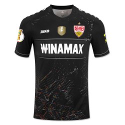 Hombre VfB Stuttgart 2024/25 Camiseta Visitante Final de Copa - Negra