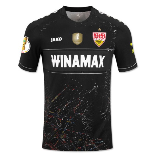 Mujer VfB Stuttgart 2024/25 Camiseta Visitante Final de Copa - Negra