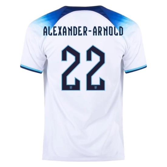 Trent Alexander-Arnold #22 Inglaterra Camiseta de Local Mundial 2022