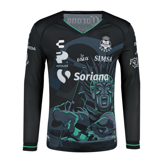 Camiseta Niño Santos Laguna 2024/25 Tercera Manga Larga