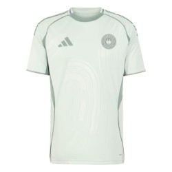 Camiseta mujer Charlotte FC 2025 tercera pre partido - verde