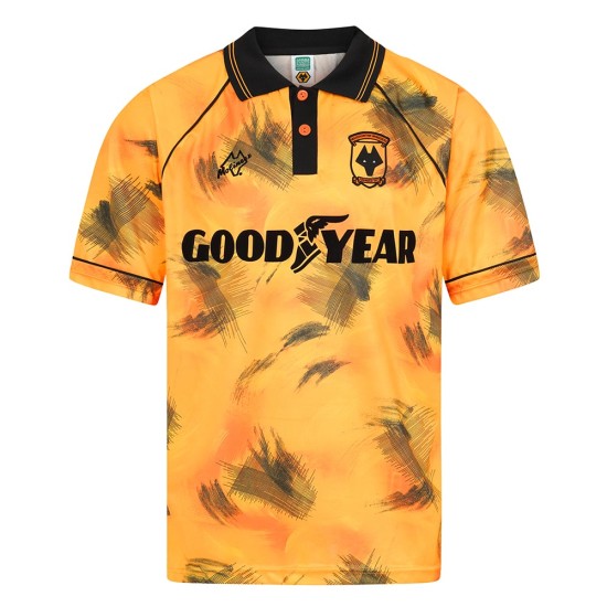 Camiseta Retro Infantil Wolverhampton Wanderers 1993 Home